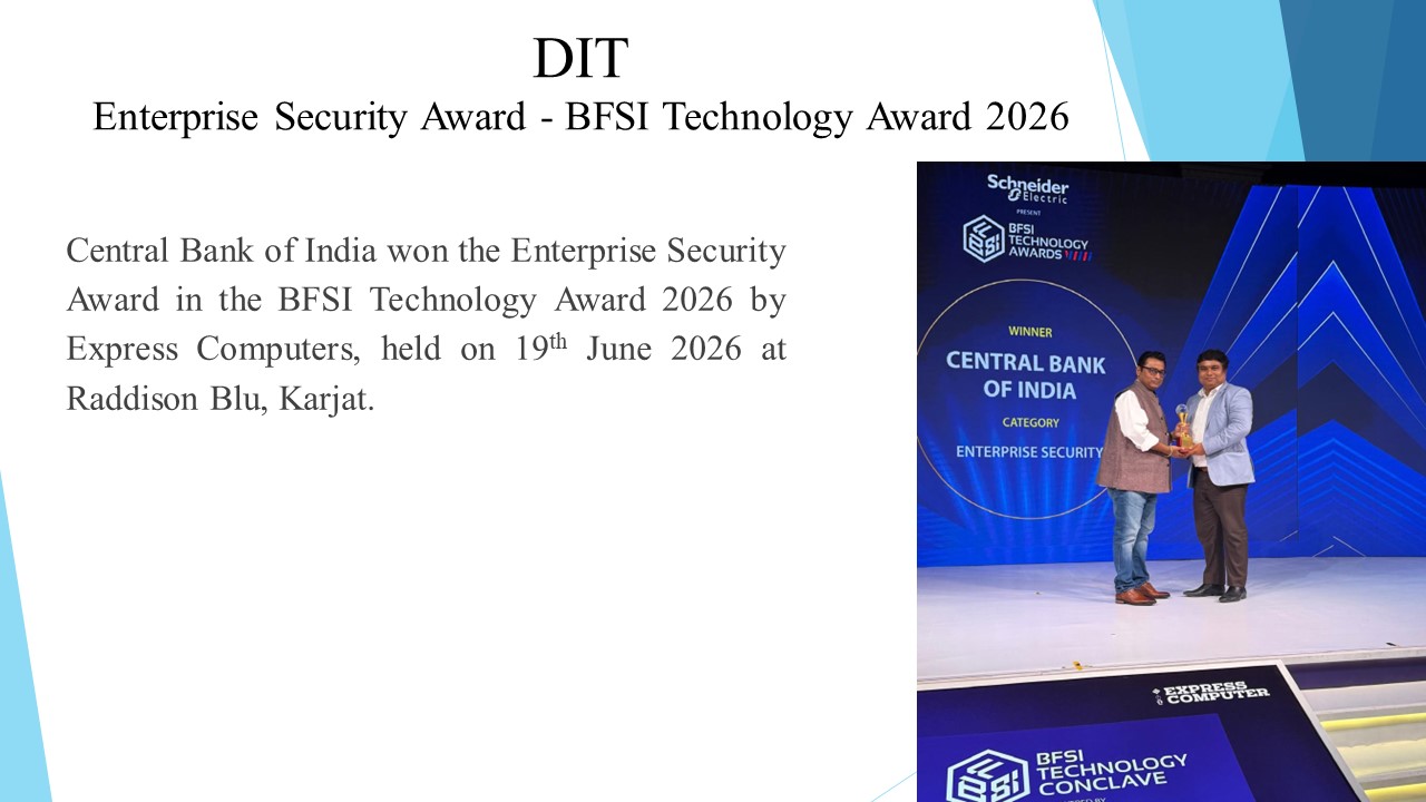 Enterprise Security Award - BFSI Technology Conclave Award 2026